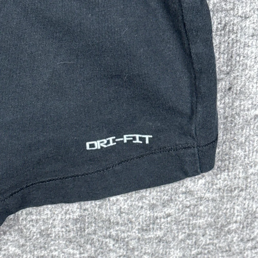 Air Jordan Hooded Shirt Mens XL Black Jumpman Graphic Dri-Fit Short Sleeve